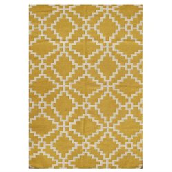 Michael Anthony Furniture Hand Tufted 8x10 Mustard New Zealand Blended Wool Rug