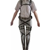 Attack on Titan Shingeki No Kyojin Cosplay Harnesses Leather Belt - Deluxe Ver.