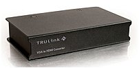 Cables To Go 757120400103 40010 Vga To Hdmi External Converter - 1920 X 1080 - Black