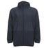 French Connection Men's Hooded Running Jacket - Blue