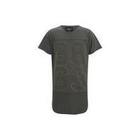 nANA jUDY Men's 98-63 Applique Vintage T-Shirt - Black/Gold Ink