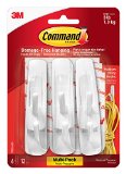 Command Utility Hooks Value Pack, Medium, White, 6-Hooks (17001-6ES)