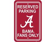 Fremont Die 50201 Alabama Crimson Tide- 12 in. X 18 in. Plastic Parking Sign