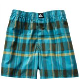 Quiksilver Youth Almond Boxer, Bay Blue-SM (8-10 Big Kids)