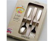 Oneida 2640003g Paul 3pc Child Set- Stainless Steel