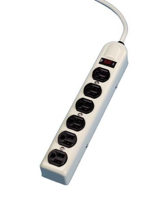 Fellowes 99027 Surge Protector - Ac 110 V - Output Connectors: 6 - Canada  United States - White