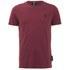 Criminal Damage Mens Maverick T-Shirt - Burgundy