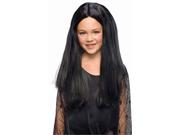 Girls Morticia Wig - Costume Wigs