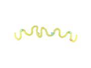 25' Yellow Spring Tinsel Garland With Easter Eggs - Unlit