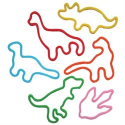 Silly Bandz Dinosaurs - 24 Pack