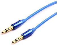 Onn Ona14ta016 3.0 Feet Premium Aux Cable - Blue