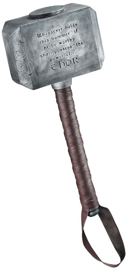 Thor Hammer Deluxe Prop Replica Costume Accessory