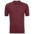 John Smedley Men's Adrian Sea Island Cotton Polo Shirt - Russet Red - L