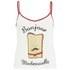MINKPINK Women's French Toastie Cami Pyjama Top - White/Red - UK 6