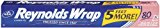 Reynolds Wrap Aluminum Foil, 80 Square Feet  (Pack of 5)