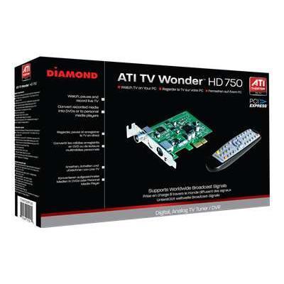 Best Data Tvw750pcie Diamond Ati Tv Wonder Hd 750 Pcie - Digital / Analog Tv Tuner / Video Capture Adapter - Pcie Low Profile