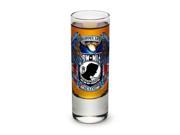 Erazor Bits Mm116-s2oz 2 Oz Veterans Gifts For Men Or Womens Shot Glasse - American Soldier, Clear