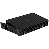 Startech.com 2.5in Sata/sas Ssd/hdd To 3.5in Sata Hard Drive Converter - Black 25satsas35