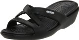 Crocs Women's Patricia II Wedge Sandal,Black/Black,7 M US