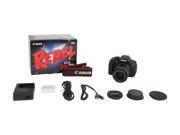 Canon Eos Rebel T5i 8595b003 Black Digital Slr Camera With 18-55mm Is Stm Lens