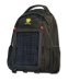 SolarGoPack solar powered backpack, charge mobile devices, Take Your Power with You, 12k mAh Li-Ion Battery, Black - Stay Charged My Friends