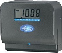 Lathem 800p Direct Thermal Print Time Clock - Charcoal Gray
