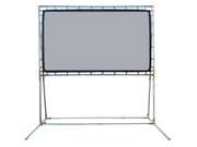 Carl's Flexigray, Freestanding Diy Projector Screen Kit, High Contrast Gray (16:9 / 6.75x12-ft / 165-in)