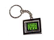 Zombie Outbreak Response Team - Green Keychain Key Chain Ring