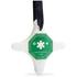 Spongelle Holiday Ornament Body Wash Infused Buffer - Peppermint