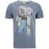 Animal Men's Tailgrab Graphic T-Shirt - Steel Blue Marl