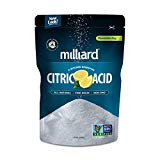 Milliard Citric Acid 2 Pound - 100% Pure Food Grade NON-GMO Project VERIFIED (2 Pound)