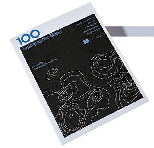 Hubbard Scientific 534 Topographic Book of 100 Maps Individual