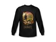 The Hobbit/hobbit In Door Long Sleeve Mens Shirt