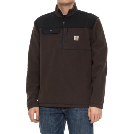 Fallon Zip Neck Fleece Pullover Sweater (for Men)