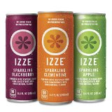 Izze Sparkling Juice, 3 Flavor Variety Pack, 8.4 Ounce (Pack of 24)