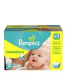 Pampers Swaddlers Size 2 Diapers Economy Plus Pack - 186 Count - Bru