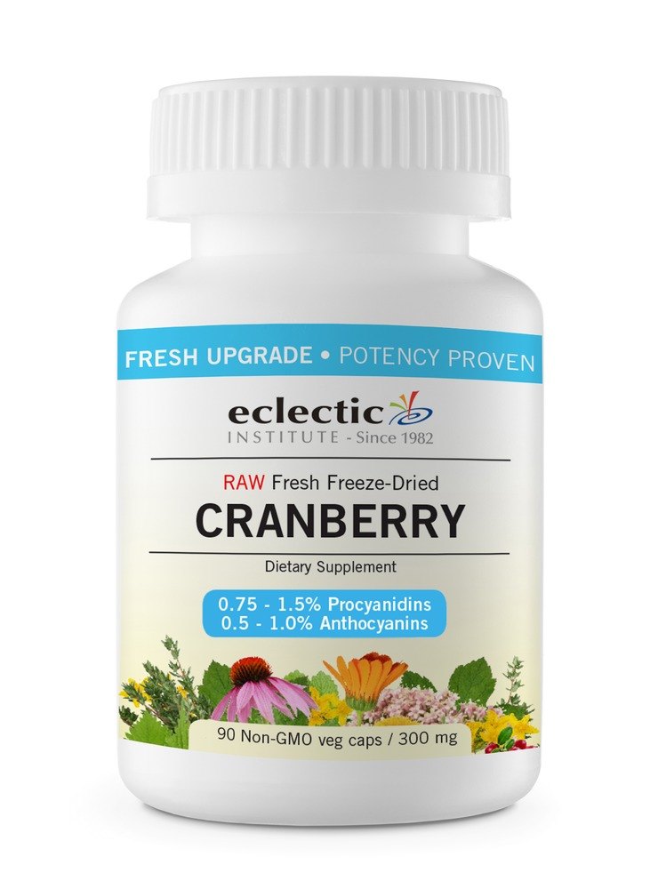Cranberry 300mg Freeze-Dried Eclectic Institute 90 VCaps