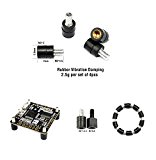 Crazepony 8pcs Standoff Screws Anti-vibration M3 Flight Controller Rubber Standoffs for Naze32 F3 F4 Flight Controller