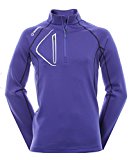 Sunice Mens Allendale Zip Thermal Layer Pullover Jacket XL Parachute Black