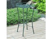 Santa Fe Iron Nailhead Square Plant Stand Verdi Green New