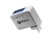 Agptek Universal Ac 4 Usb Ports Car Wall Charger Car Mounted Usb Charger With Quick Charge 2.0 After-market