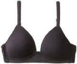 Maidenform Girl Big Girls' Slim Wireless Bra, Black, 34A