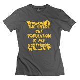 YWT CAT POPULATION Womans Clothing Pre-cotton Cool DeepHeather