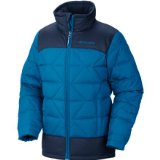 Columbia Big Boys' Destroyer Down Jacket, Dark Compass, X-Large