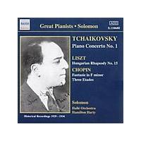 Pyotr Ilyich Tchaikovsky - Piano Concerto No. 1 (Solomon, Halle Orchestra, Harty) (Music CD)