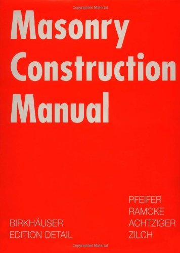 Masonry Construction Manual