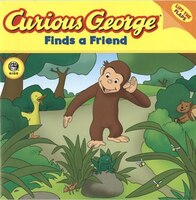 Curious George Finds A Friend (cgtv Lift-the-flap 8x8): A Lift-the-flap Adventure