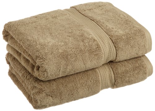 Superior 900 Gram Egyptian Cotton 2-Piece Bath Towel Set, Olive Green