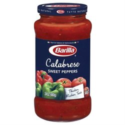 Barilla Sweet Peppers Calabrese Sauce, 24 oz