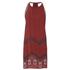 MINKPINK Women's Rosewater Halter Shift Mini Dress - Red - XS